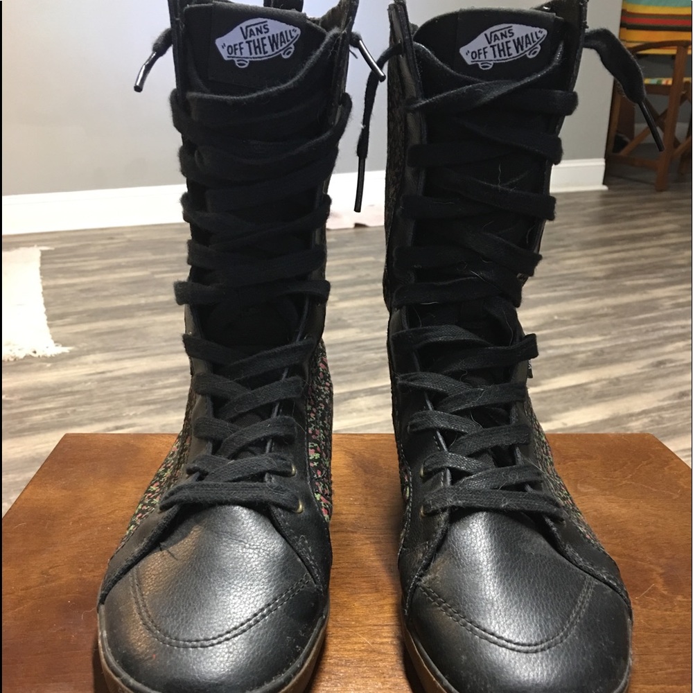 Vans Floral Boots